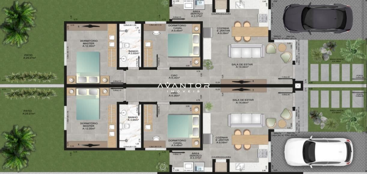 Casa com 2 quartos à venda no Galápagos Residencial, em Diácono João Luiz Pozzobon, Santa Maria/RS — foto 5 de 13