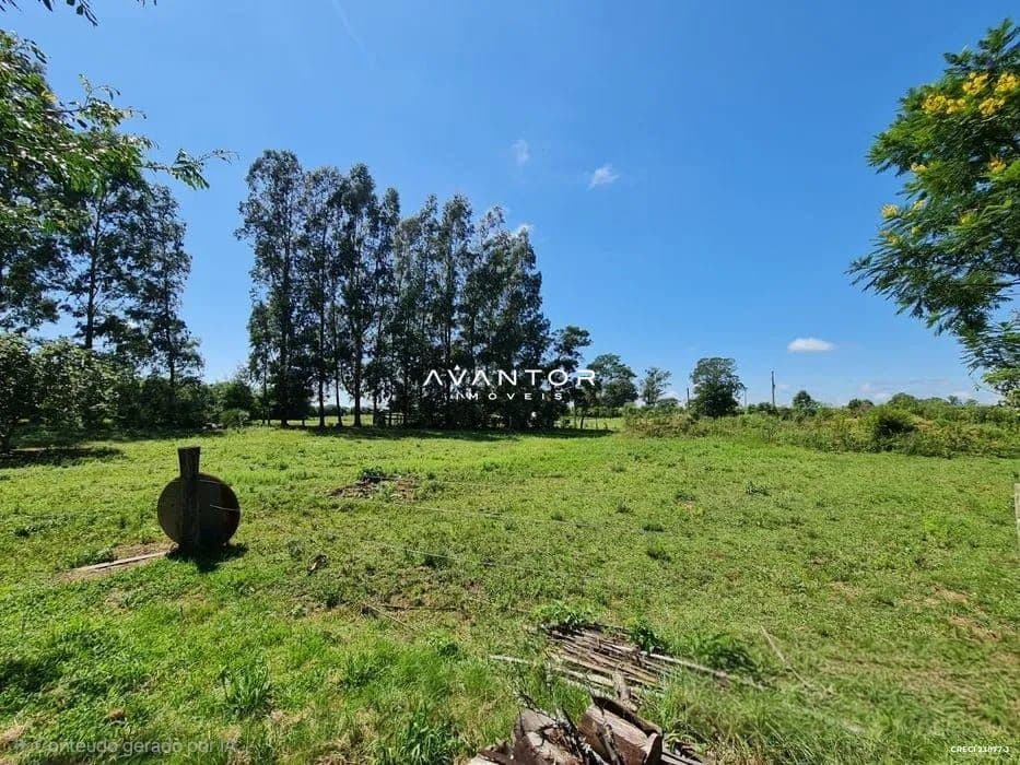 Terreno com árvores e vegetação — Chácara com 1 quarto à venda em Pains, Santa Maria/RS