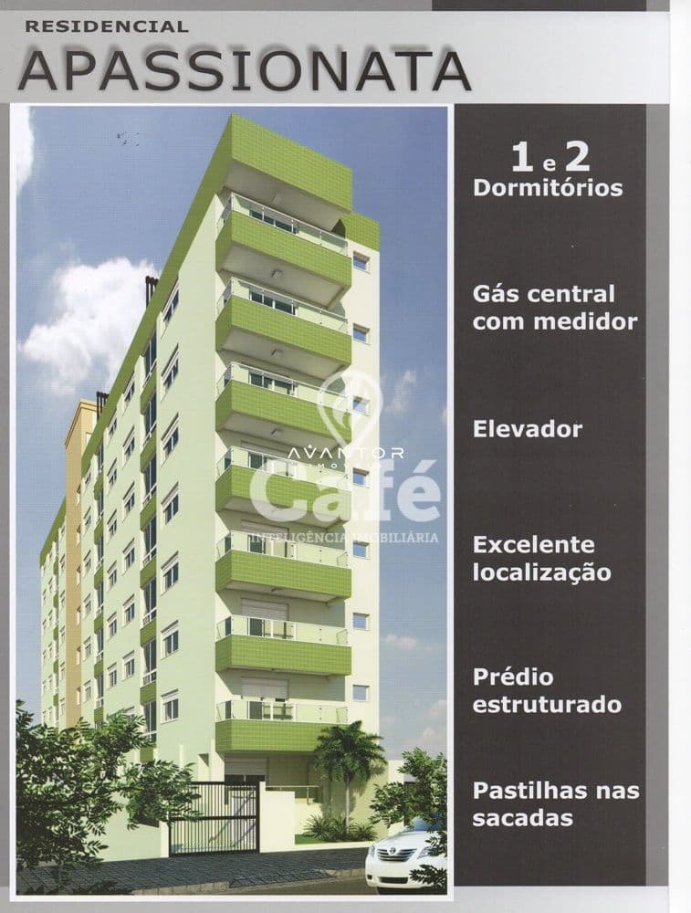 Apartamento com 1 quarto à venda no Residencial Appassionata, em Nossa Senhora de Fátima, Santa Maria/RS — foto 14 de 15