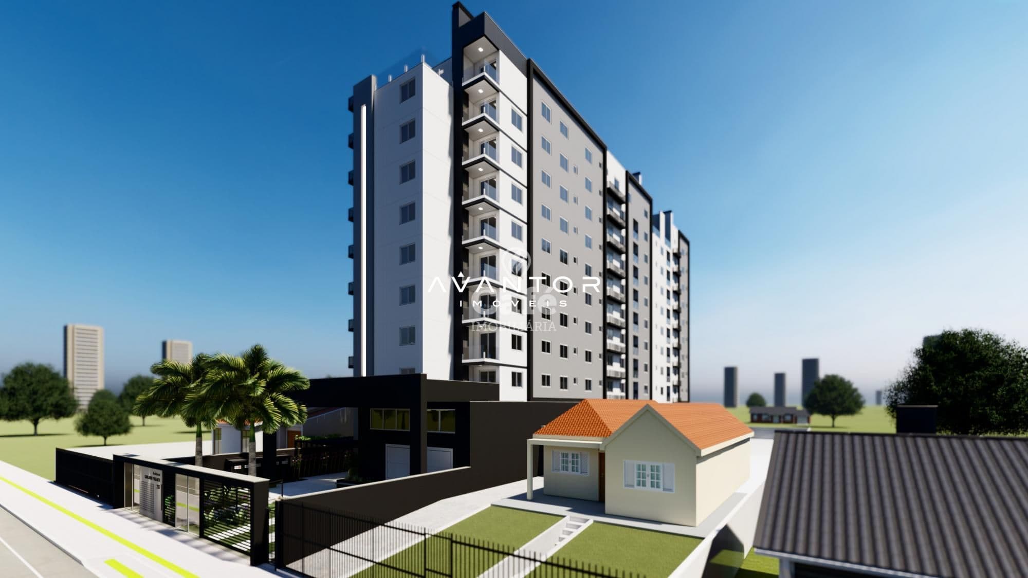 Apartamento com 1 quarto à venda no Golden Palace, em Nossa Senhora das Dores, Santa Maria/RS — foto 2 de 26