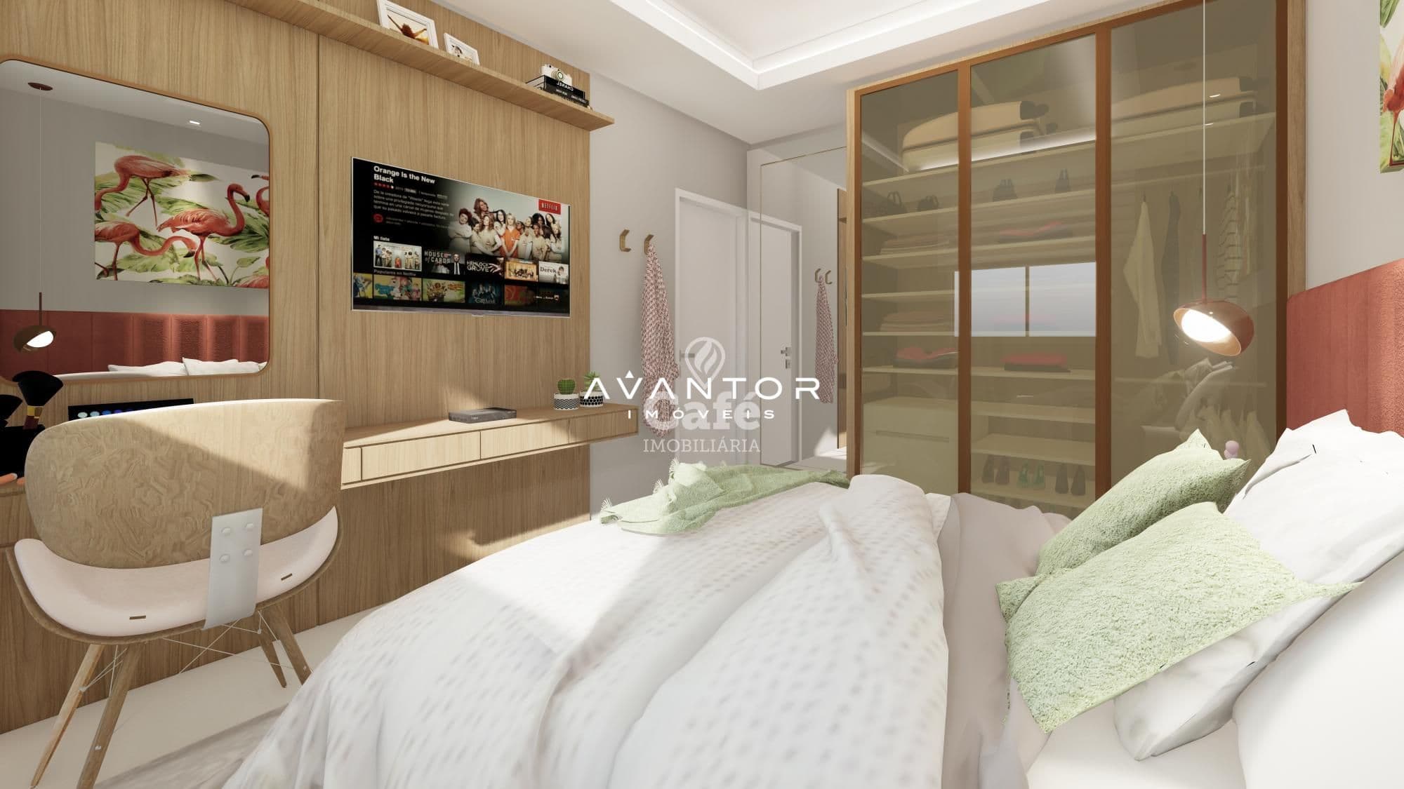 Apartamento com 1 quarto à venda no Golden Palace, em Nossa Senhora das Dores, Santa Maria/RS — foto 10 de 26