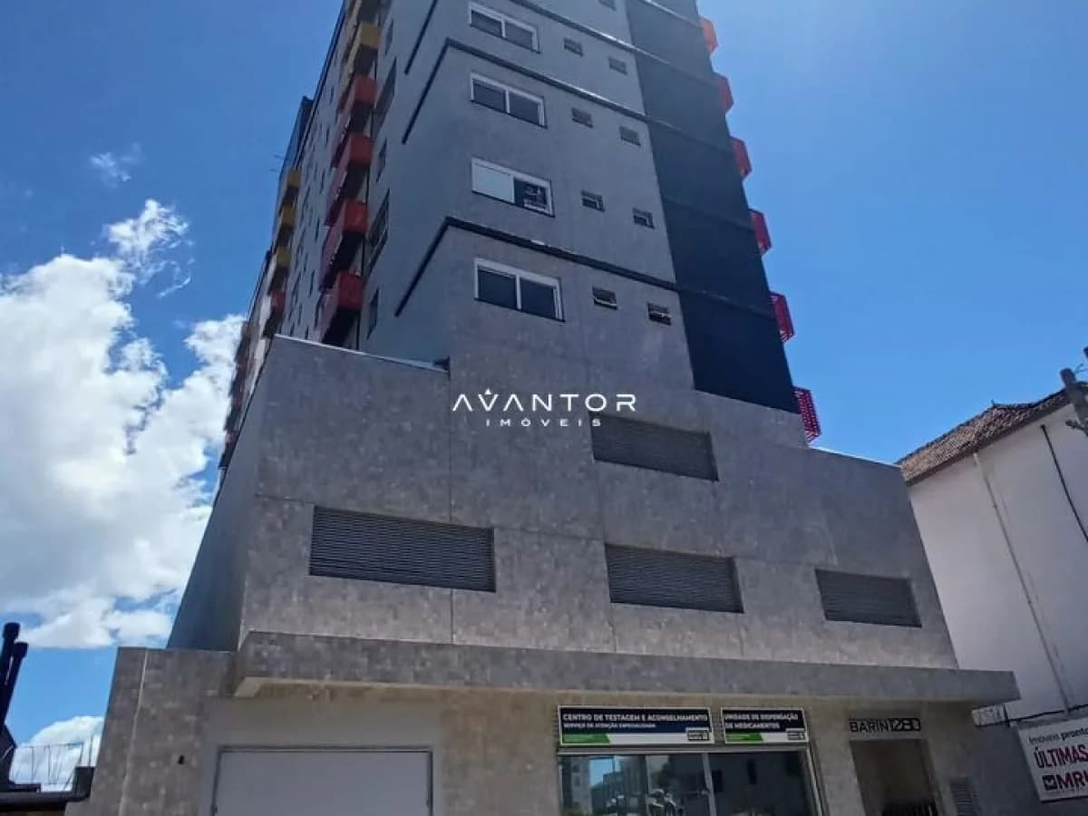 Fachada do prédio com sacadas — Residencial Antonio Angelo Barin 1280, Nossa Senhora do Rosário, Santa Maria/RS