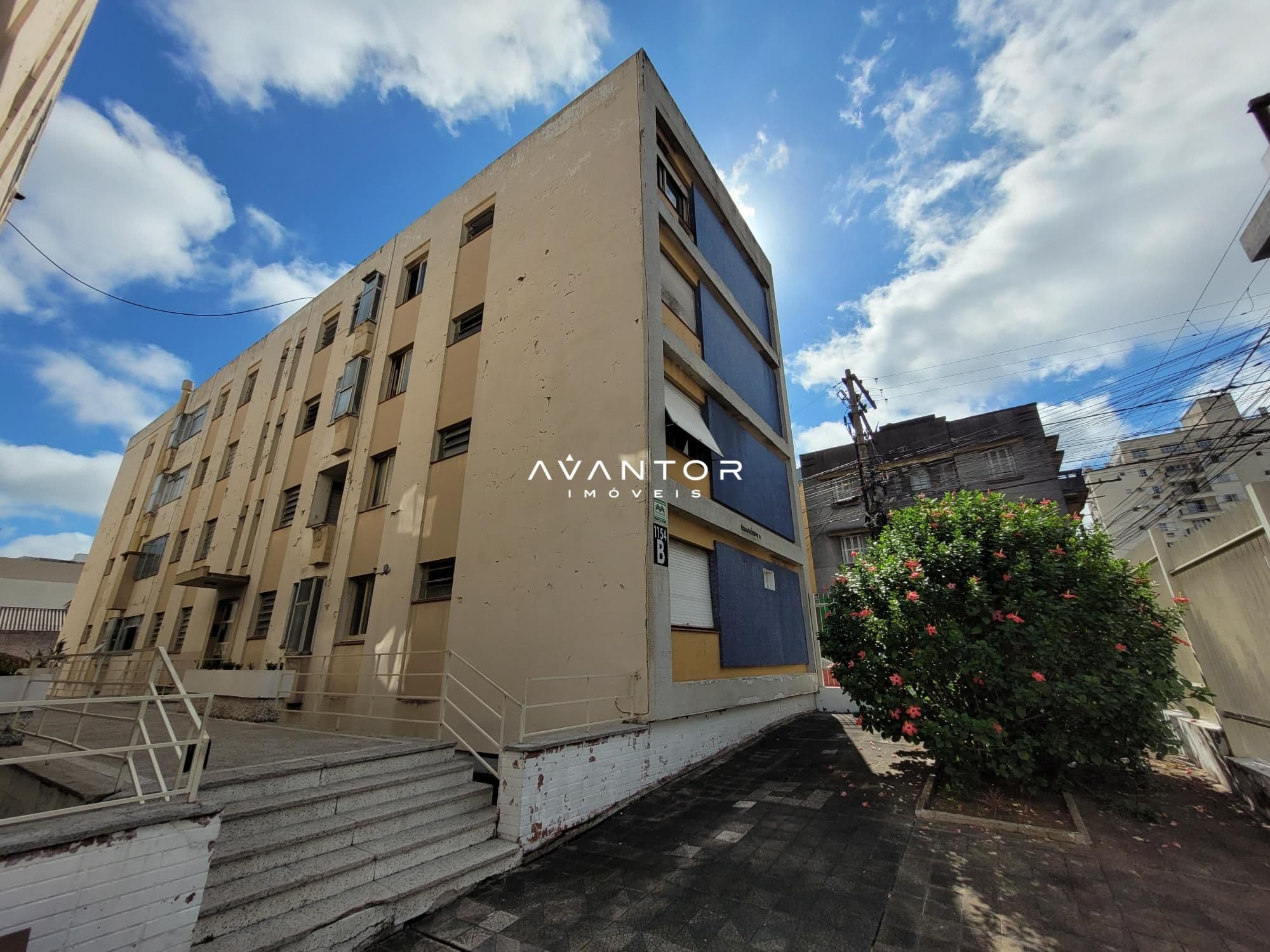Fachada do prédio — Apartamento com 3 quartos à venda no Edifício América, em Centro, Santa Maria/RS