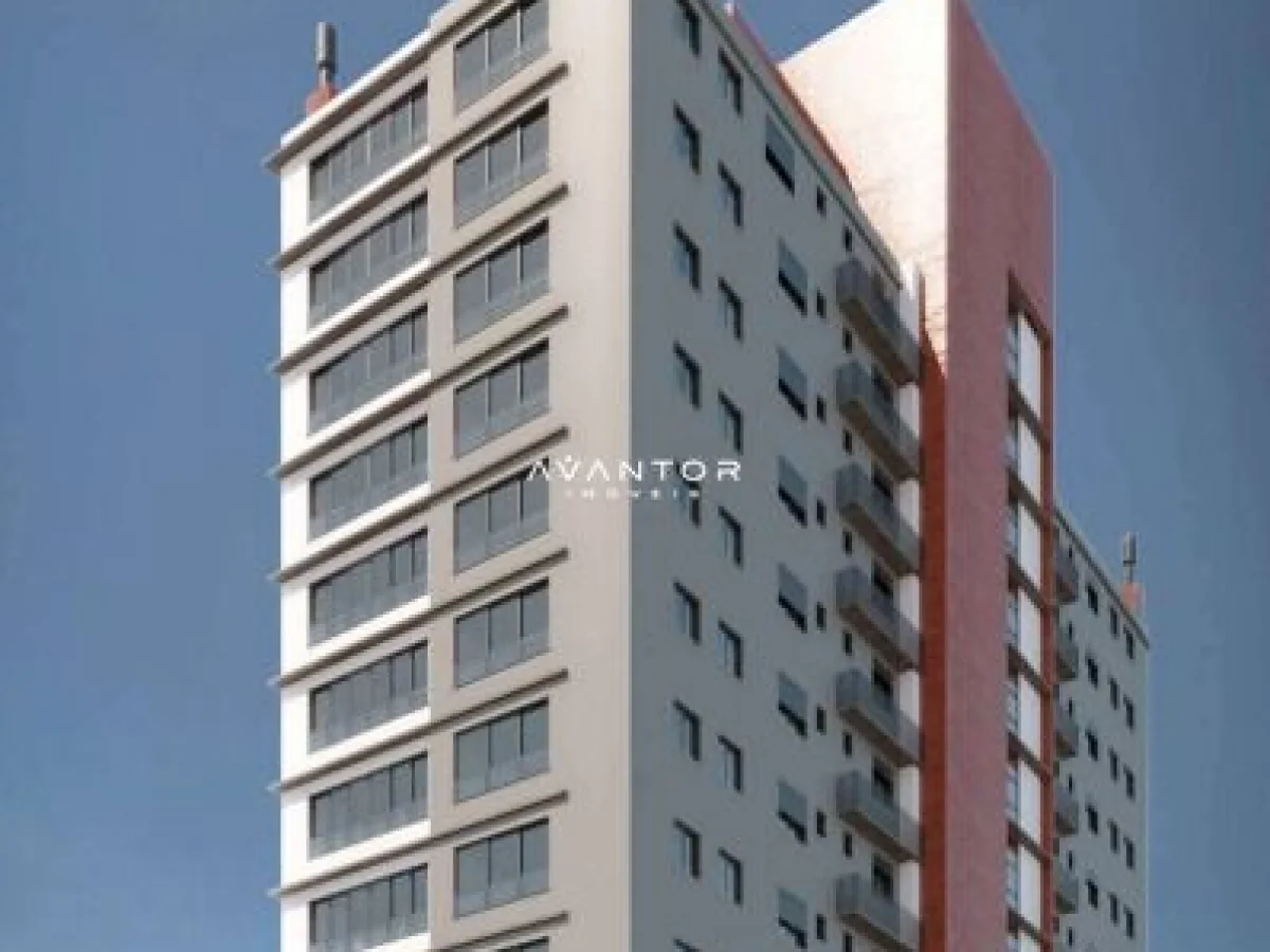 Fachada do prédio com arquitetura moderna — Residencial Marques Da Rocha, Centro, Santa Maria/RS