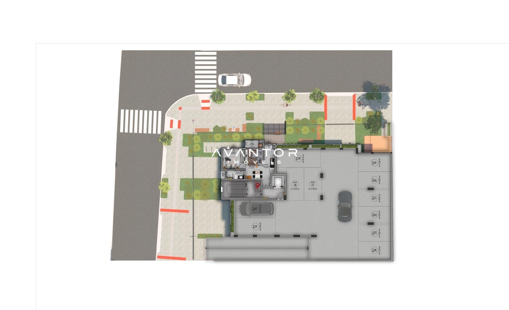 Apartamento com 1 quarto à venda no Residencial Montalcino, em Camobi, Santa Maria/RS — foto 11 de 12
