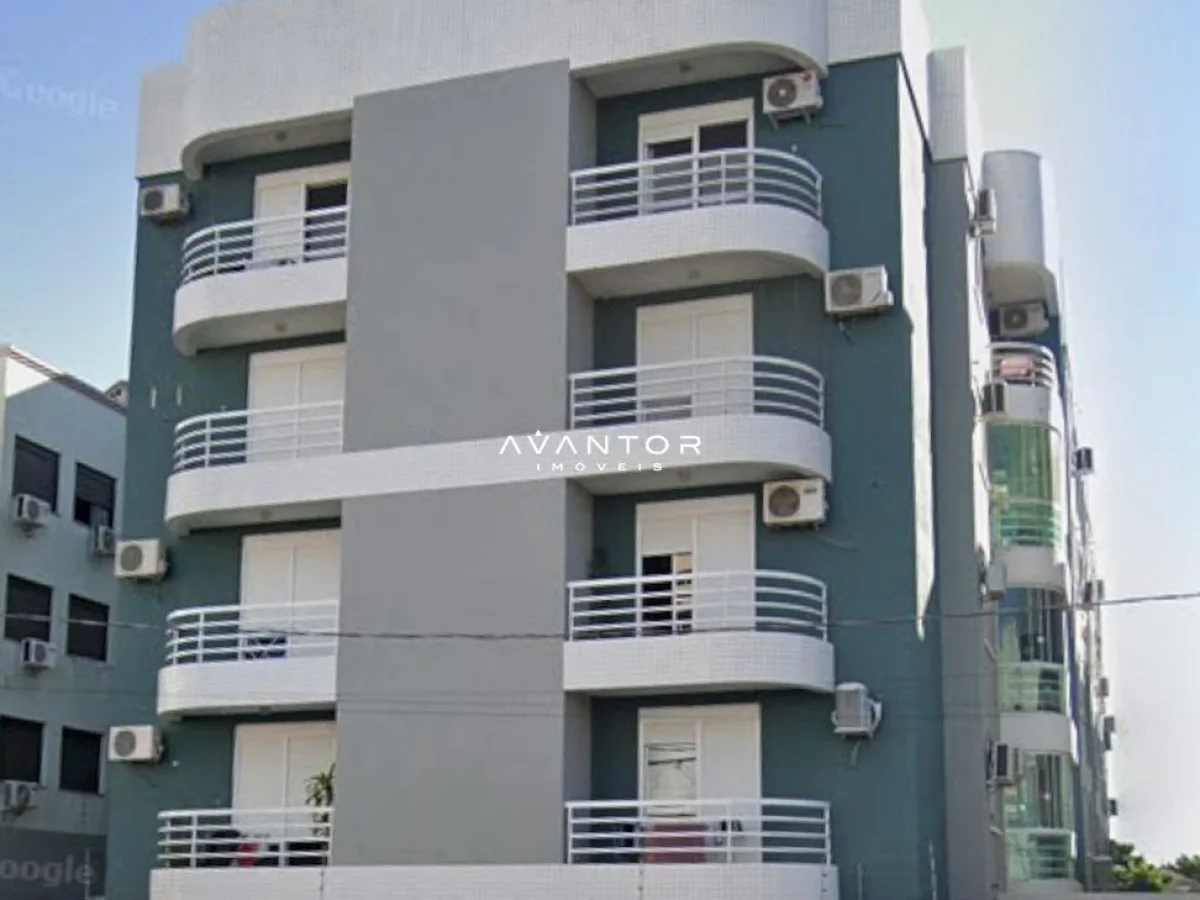 Fachada do prédio com sacadas — Apartamento com 2 quartos para alugar em Nossa Senhora do Rosário, Santa Maria/RS