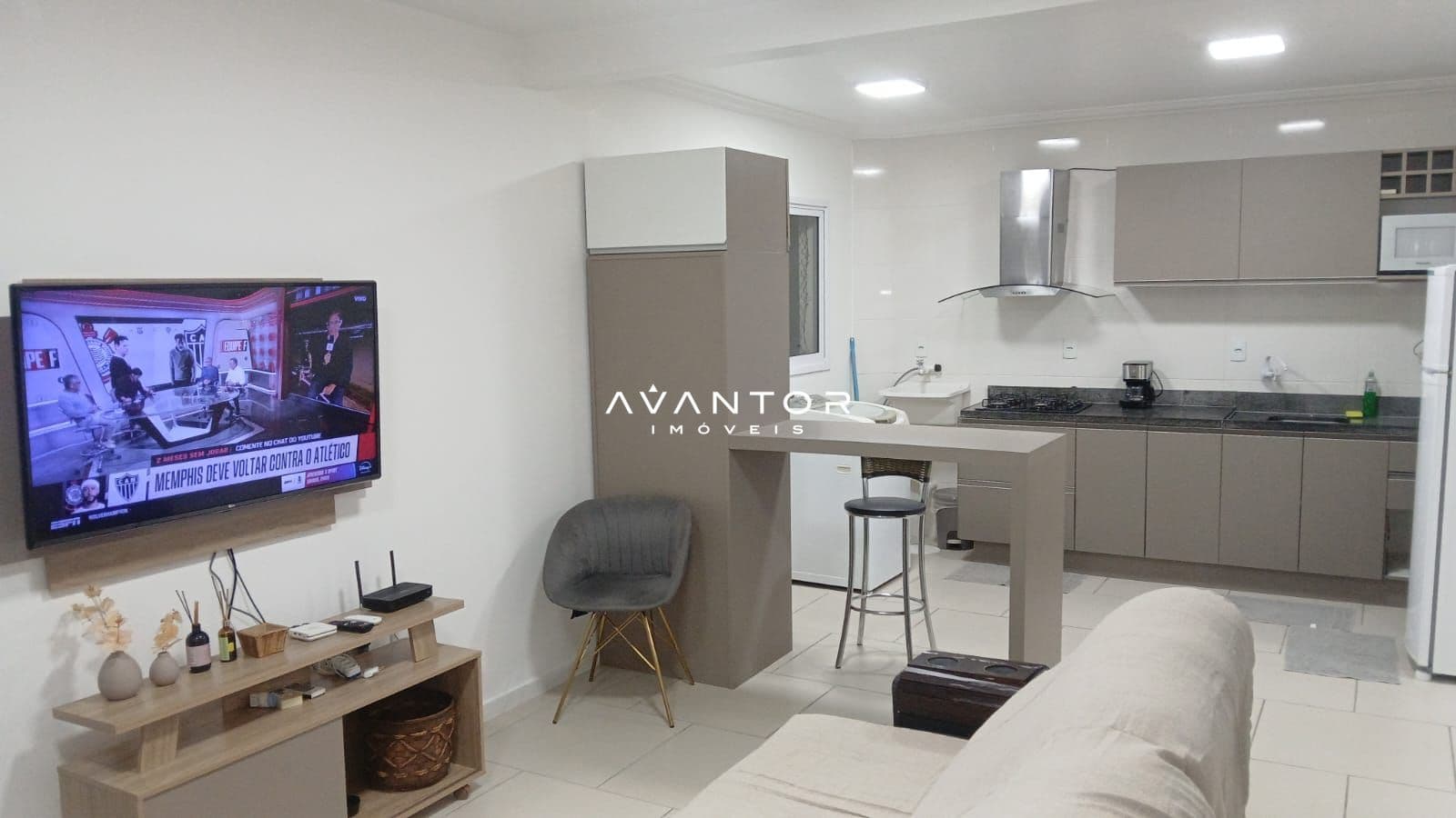 Apartamento com 1 quarto para alugar no Edifício Tempus, em Camobi, Santa Maria/RS — foto 4 de 11