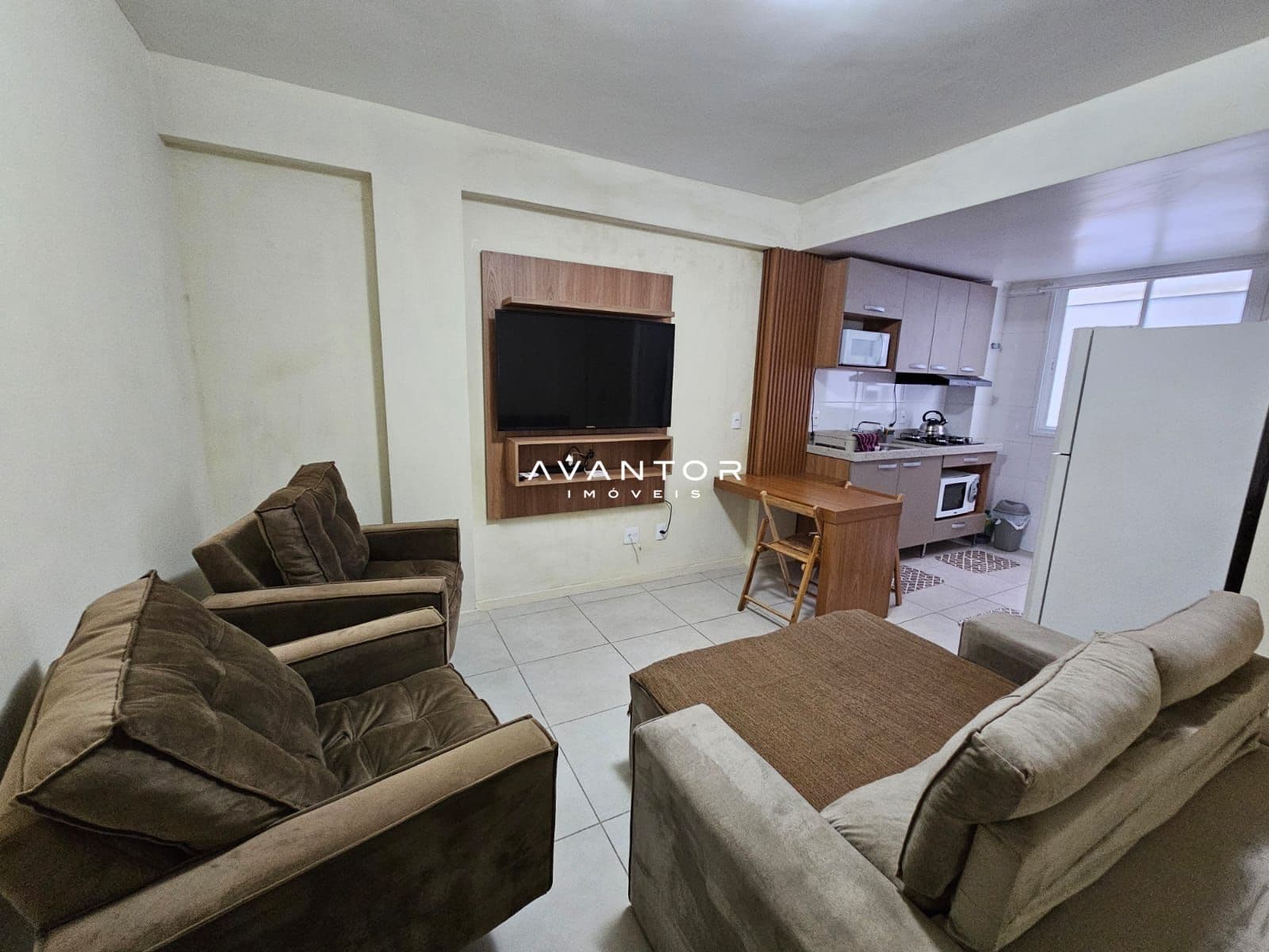 Apartamento com 1 quarto à venda no Residencial Barcelona, em Bonfim, Santa Maria/RS — foto 2 de 9