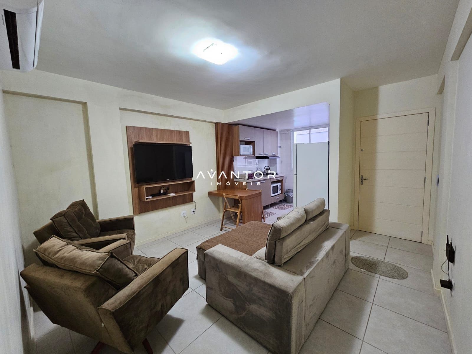 Apartamento com 1 quarto à venda no Residencial Barcelona, em Bonfim, Santa Maria/RS — foto 3 de 9