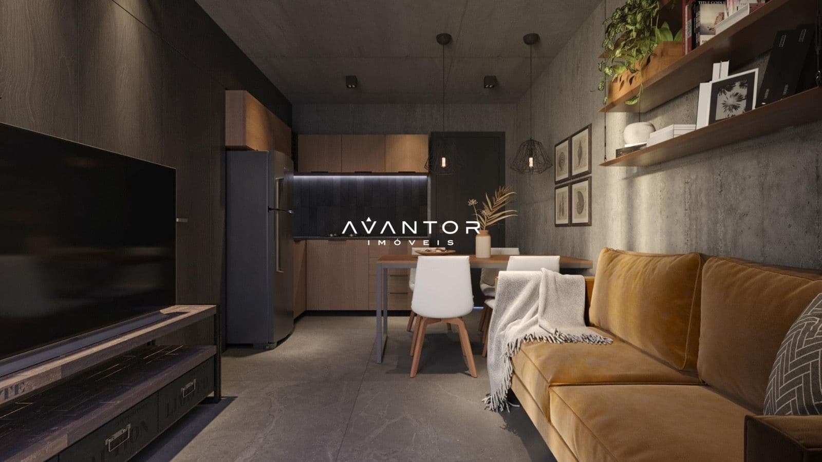 Apartamento com 1 quarto à venda no Residencial New Time, em Centro, Santa Maria/RS — foto 3 de 9