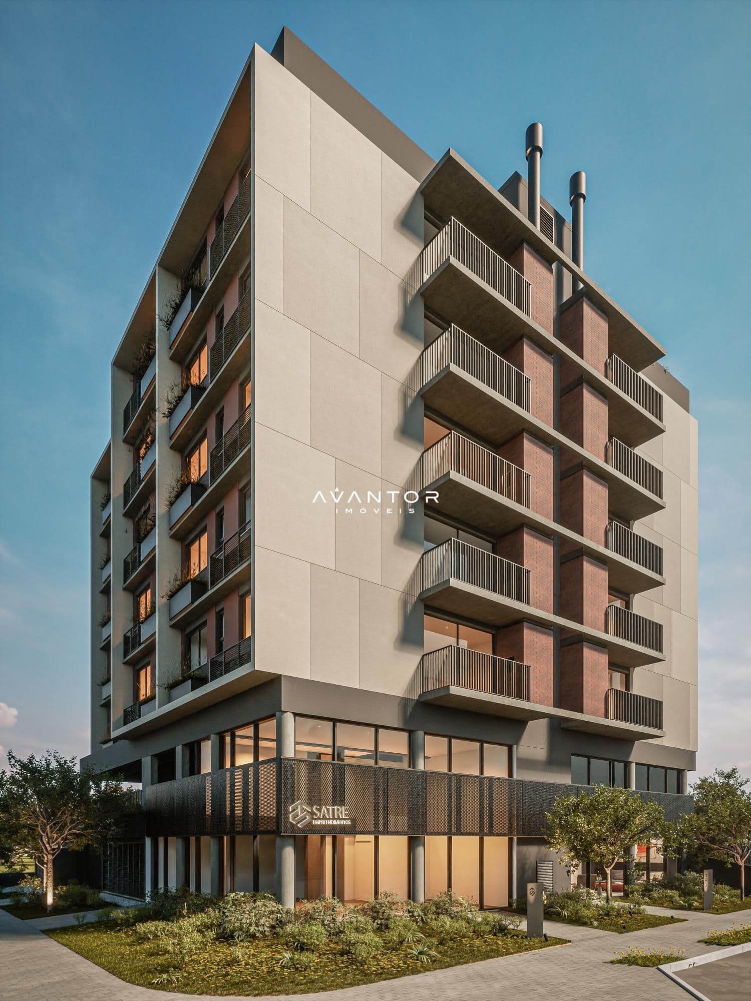 Apartamento com 1 quarto à venda no Vibe Urban Living, em Camobi, Santa Maria/RS — foto 2 de 9