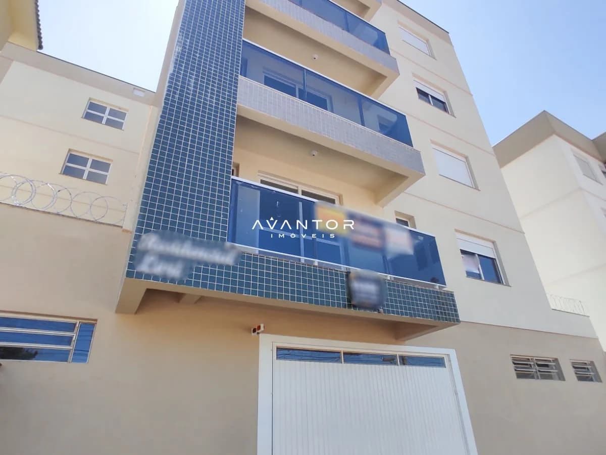 Apartamento 01 dormitório com vaga de garagem em Camobi e agua quente nas torneiras — Apartamento com 1 quarto à venda em Camobi, Santa Maria/RS