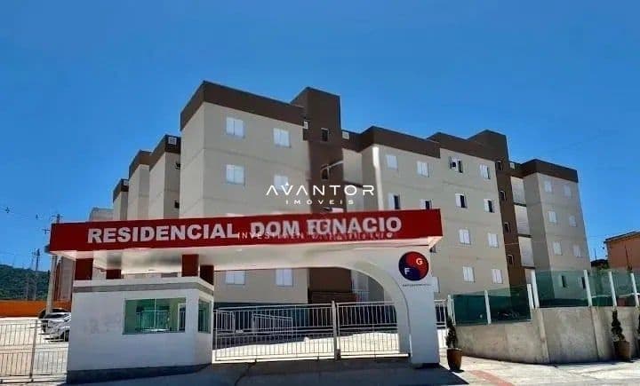 Fachada do prédio residencial — Apartamento com 2 quartos à venda no Dom Ignacio, em Caturrita, Santa Maria/RS
