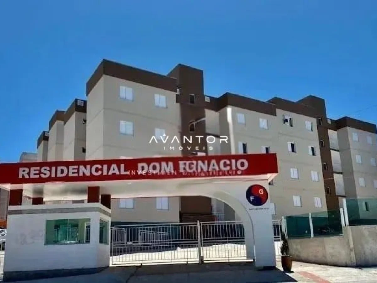 Fachada do prédio residencial — Apartamento com 2 quartos à venda no Dom Ignacio, em Caturrita, Santa Maria/RS