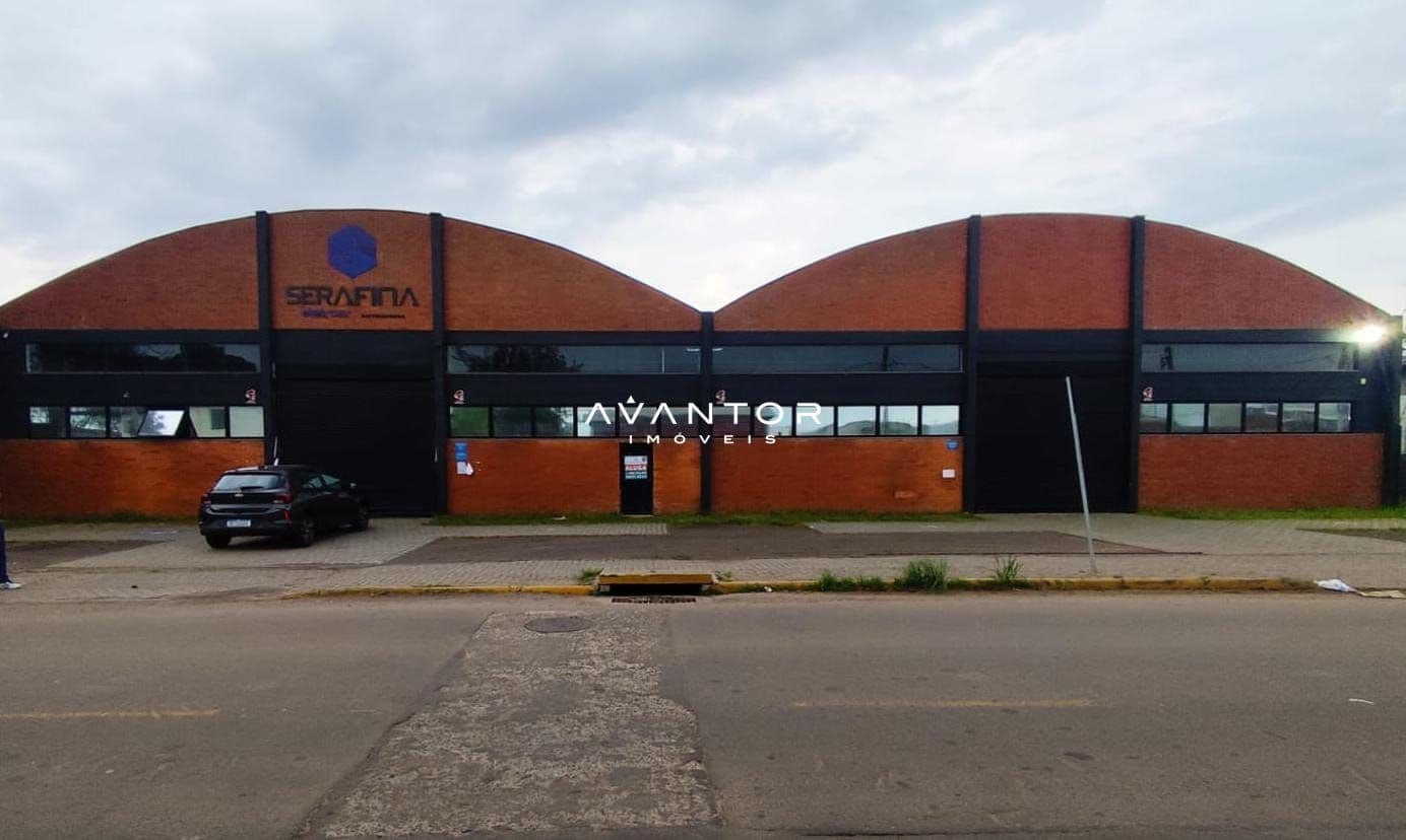 Pavilhão com 3 salas para alugar em Tomazetti, Santa Maria/RS