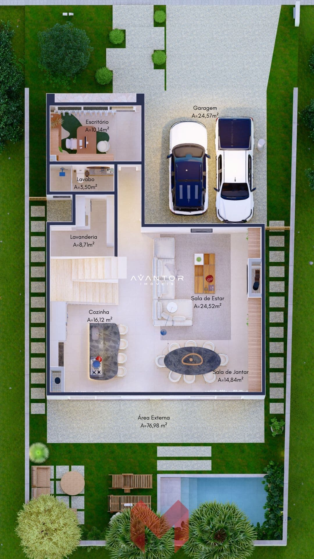 Casa de Condomínio com 4 quartos à venda no CASAVIVA, em Camobi, Santa Maria/RS — foto 20 de 21