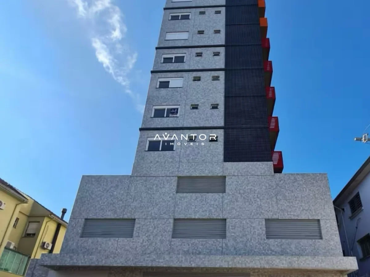 Fachada do prédio com sacada — Residencial Antonio Angelo Barin 1280, Nossa Senhora do Rosário, Santa Maria/RS