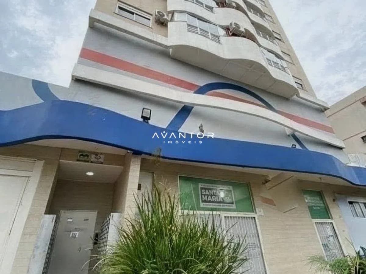 Fachada do prédio com entrada — Residencial Ocean, Centro, Santa Maria/RS