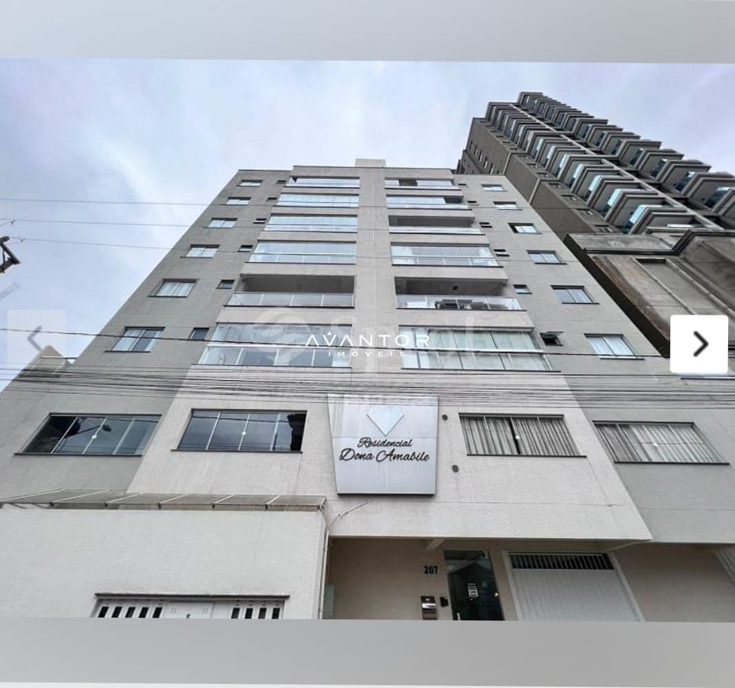 Fachada do prédio com sacadas — Apartamento com 2 quartos à venda no edificio donamabile, em Morretes - Zona 3, Itapema/SC