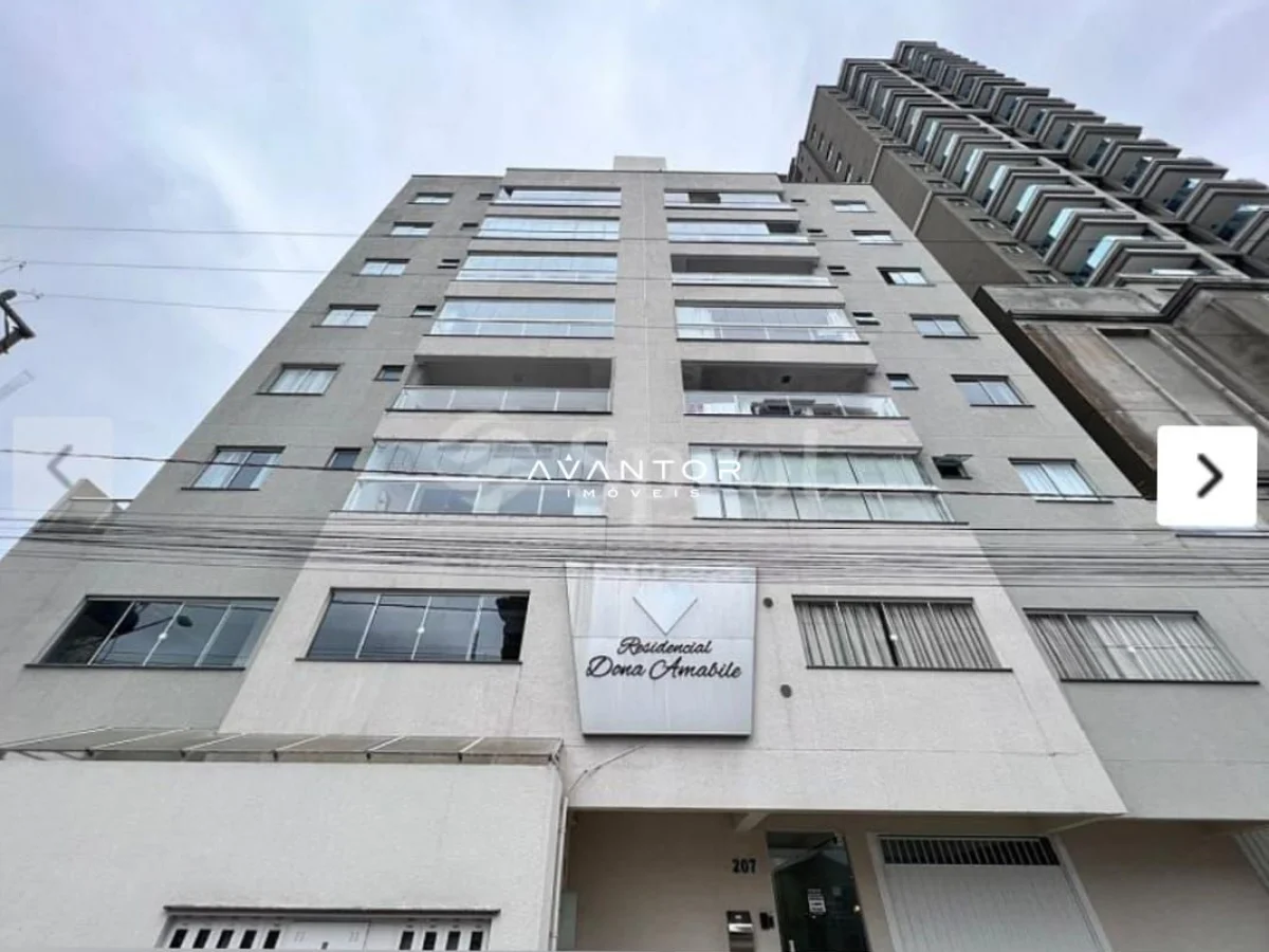 Fachada do prédio com sacadas — Apartamento com 2 quartos à venda no edificio donamabile, em Morretes - Zona 3, Itapema/SC
