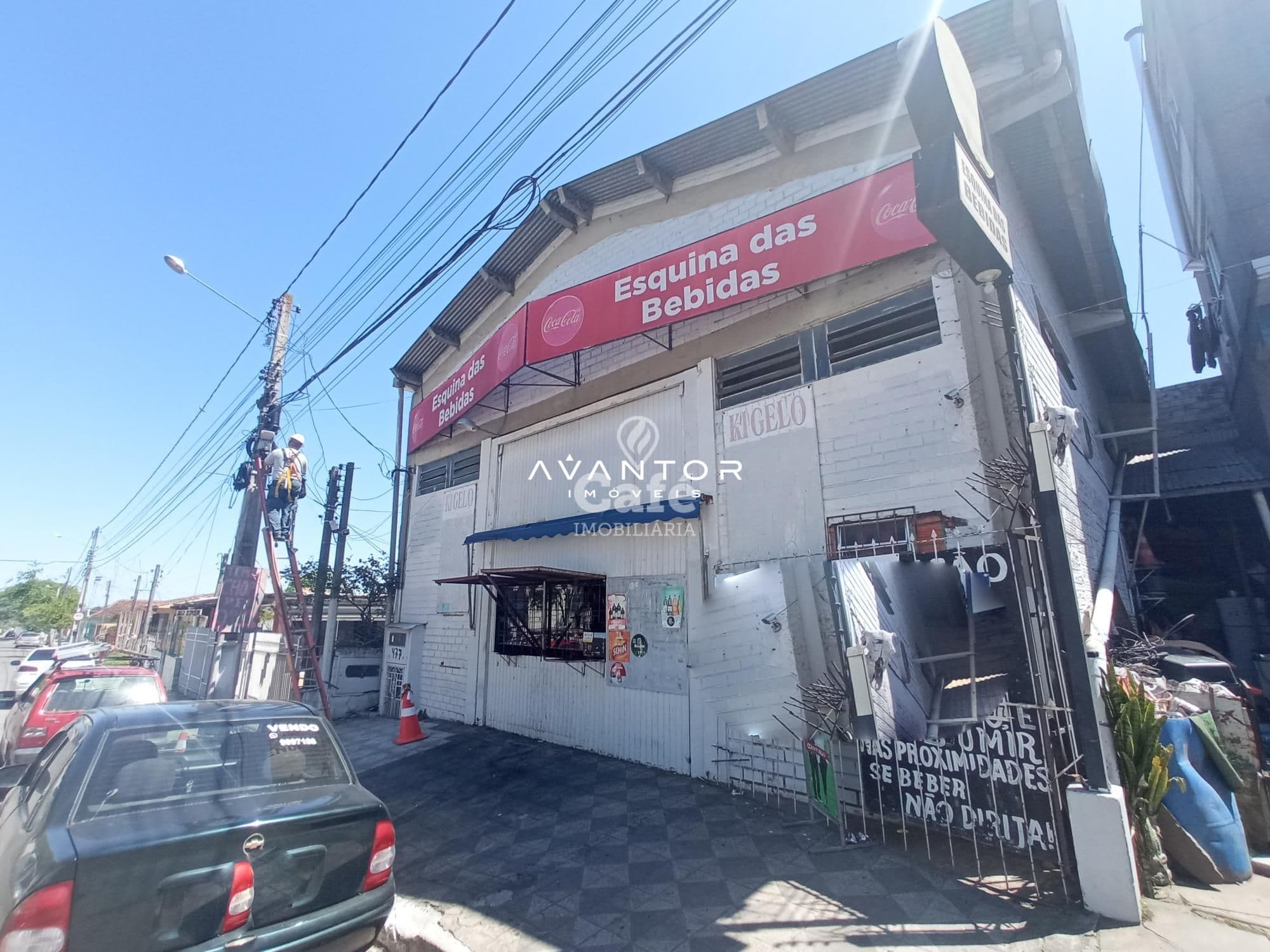 Fachada do imóvel comercial — Pavilhão com 1 sala para alugar em Patronato, Santa Maria/RS