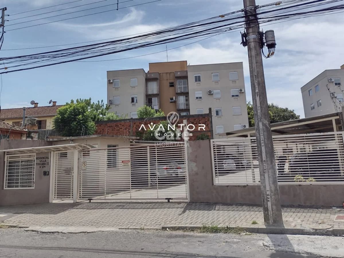 Fachada do prédio com garagem — Residencial Vila Toscana II, Nossa Senhora do Rosário, Santa Maria/RS