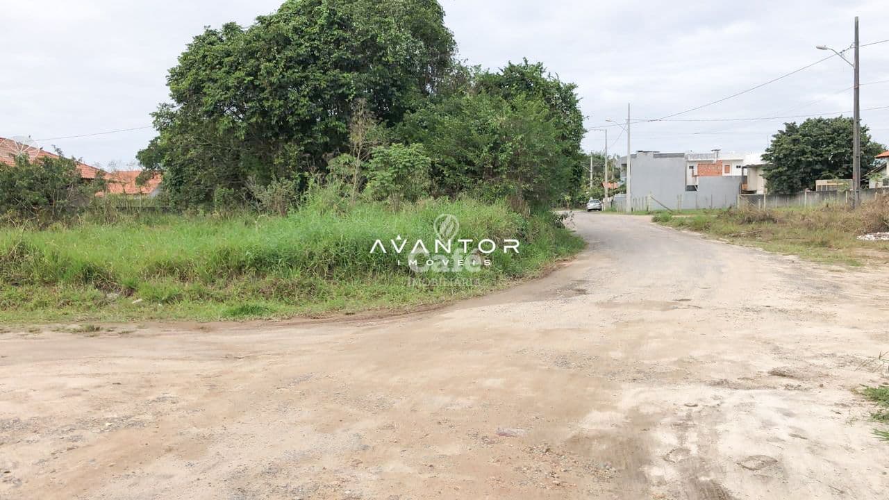 Terreno com vegetação e acesso de terra — Terreno à venda em Santo Antônio, Balneário Piçarras/SC