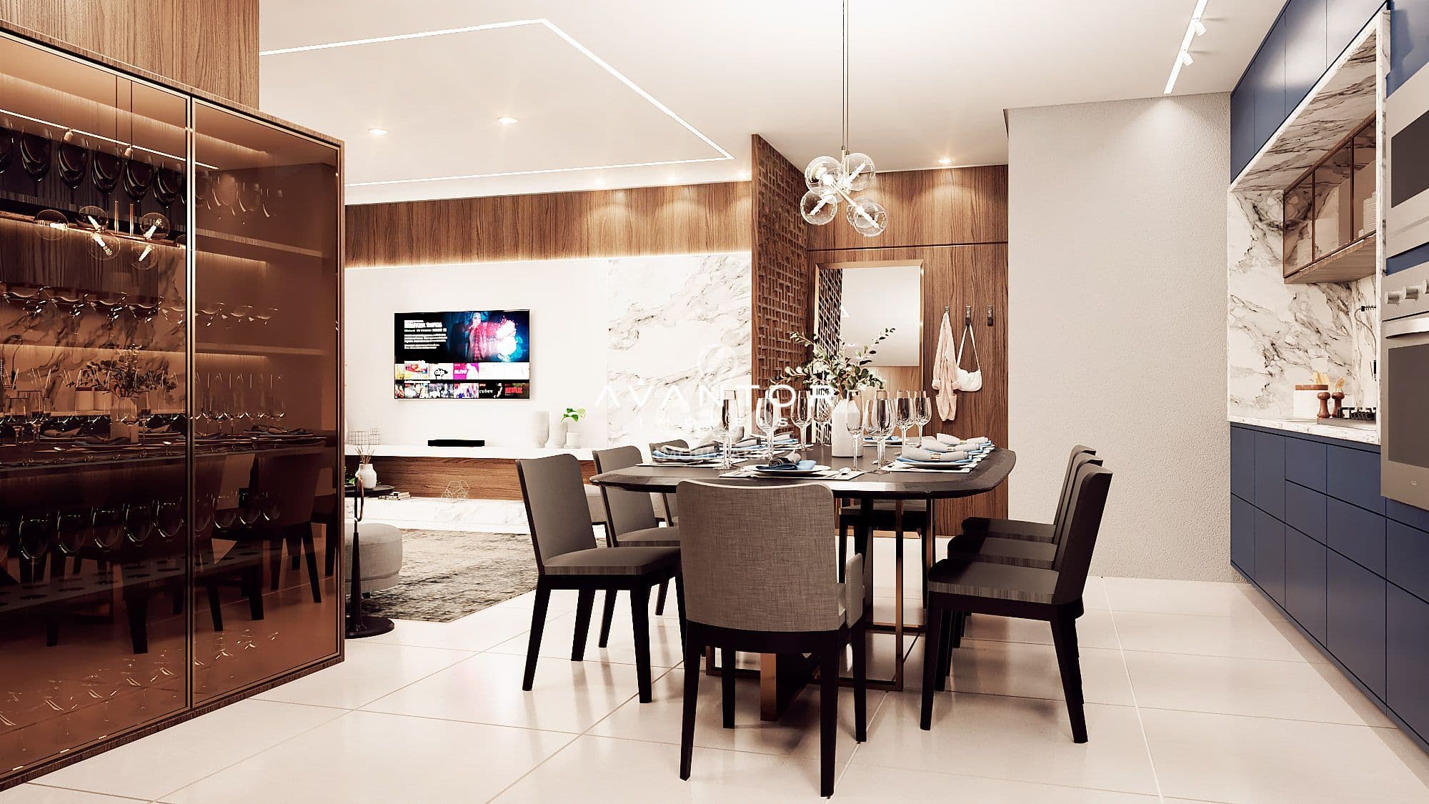 Apartamento com 3 quartos à venda no Golden Palace, em Nossa Senhora das Dores, Santa Maria/RS — foto 45 de 64