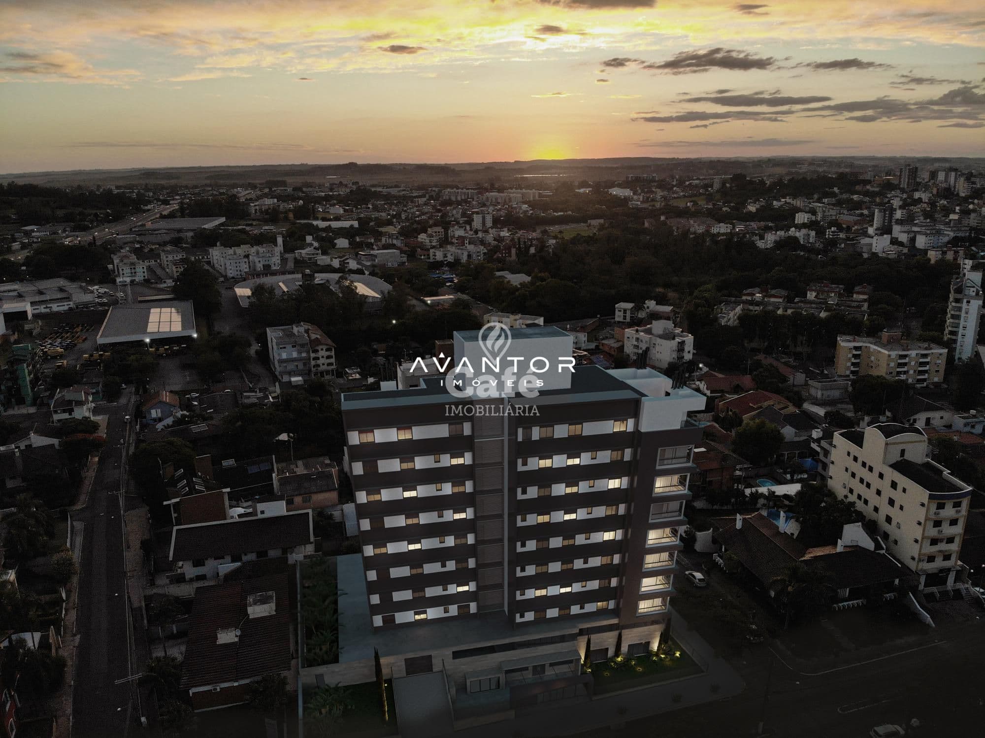Apartamento, 4 Dormitórios, 1 Suíte, 2 Banheiros, Lavabo, 4 Vagas, Residencial Aspen, Noss — Cobertura com 4 quartos à venda em Nossa Senhora de Lourdes, Santa Maria/RS