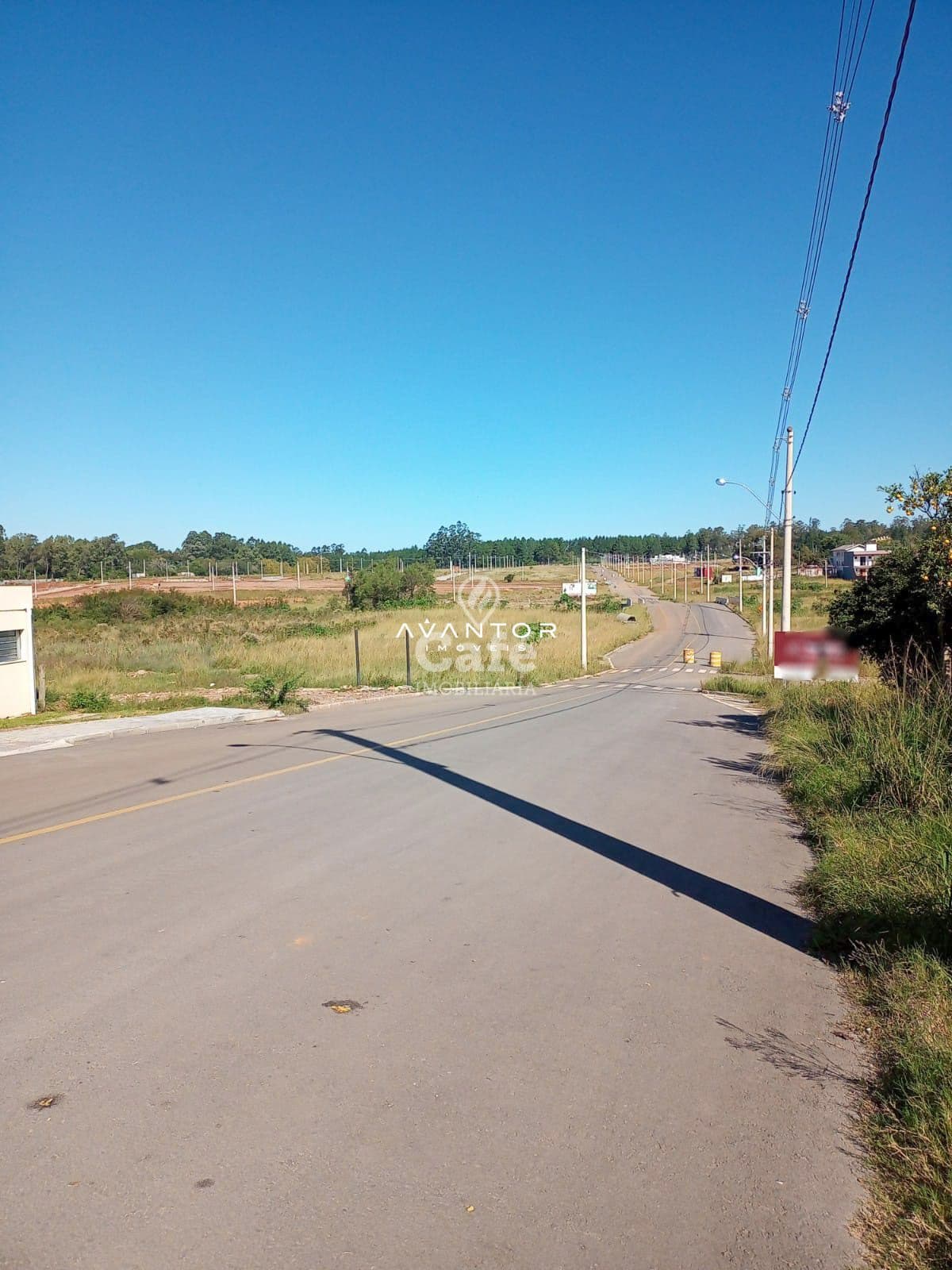 Terreno com rua asfaltada — Terreno à venda no Bela Vista Parque Residencial e comercial, em Camobi, Santa Maria/RS