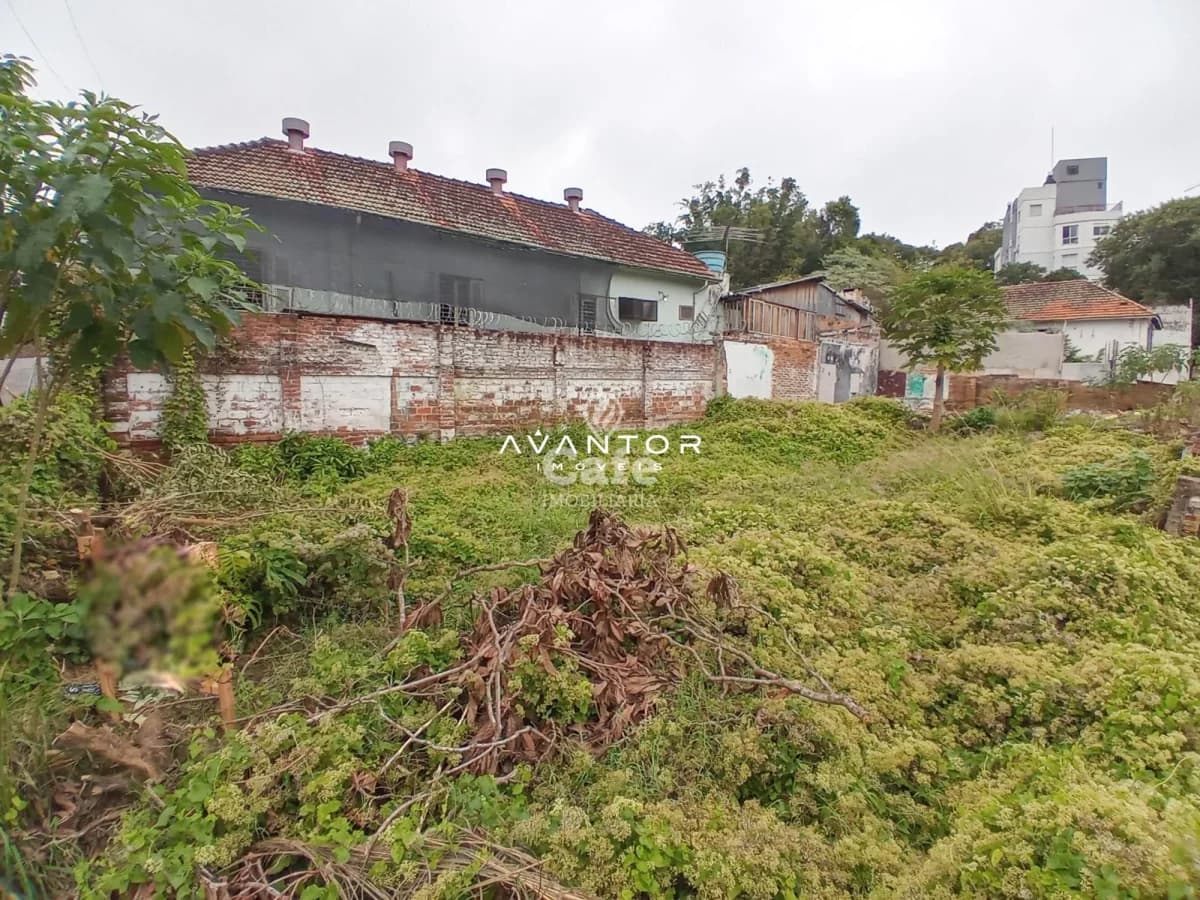 Terreno com construções antigas e vegetação — Terreno com 1 quarto à venda em Nossa Senhora do Rosário, Santa Maria/RS