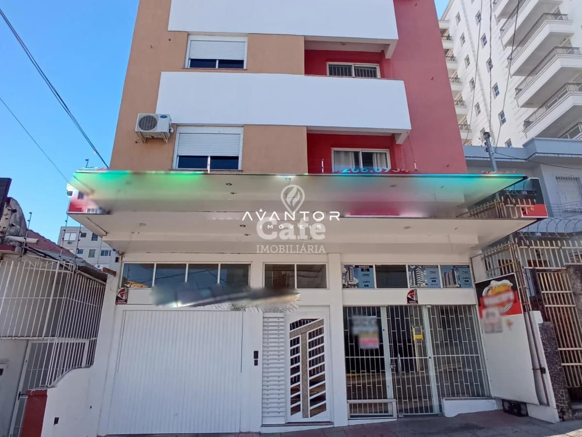 Apartamento no Centro, Mobiliado De 1 Dormitório, Sala e Cozinha Conjugadas, Banheiro Soci — Apartamento com 1 quarto à venda em Centro, Santa Maria/RS