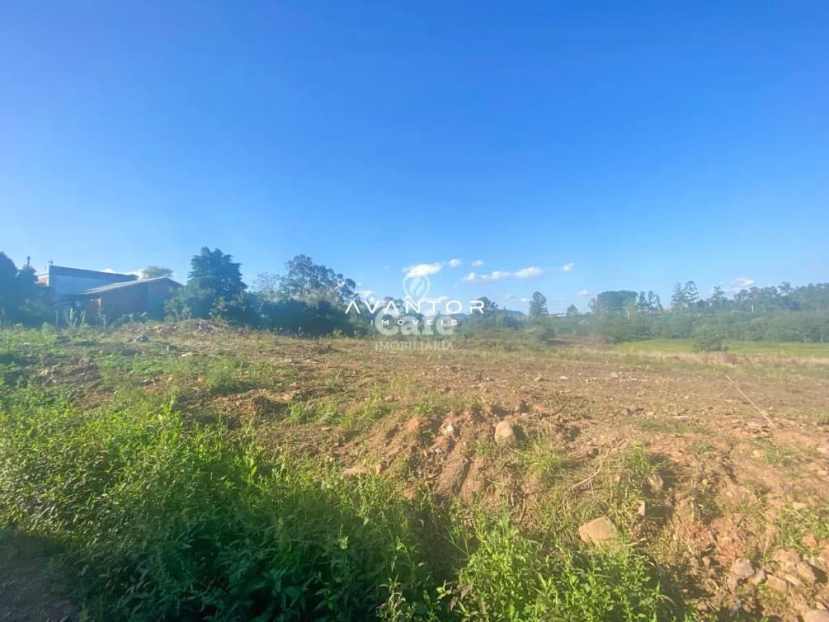 Terreno com vegetação e vista para construção — Terreno à venda em Diácono João Luiz Pozzobon, Santa Maria/RS