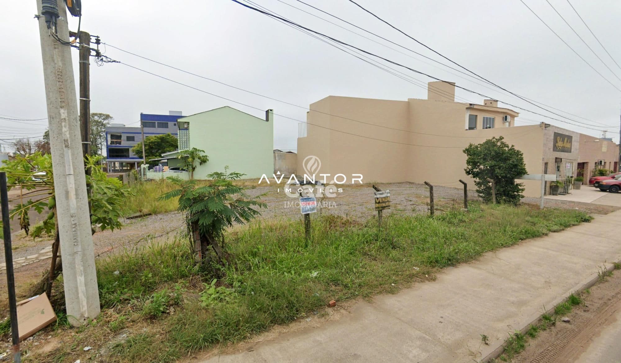Terreno com 351 m², ótima localização, frente para BR-158 — Terreno à venda em Dom Antônio Reis, Santa Maria/RS