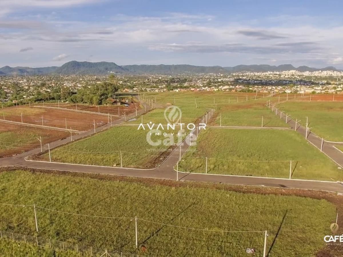 Terreno com plantação e cercas — Terreno à venda no Residencial Alberto Schons, em Pinheiro Machado, Santa Maria/RS