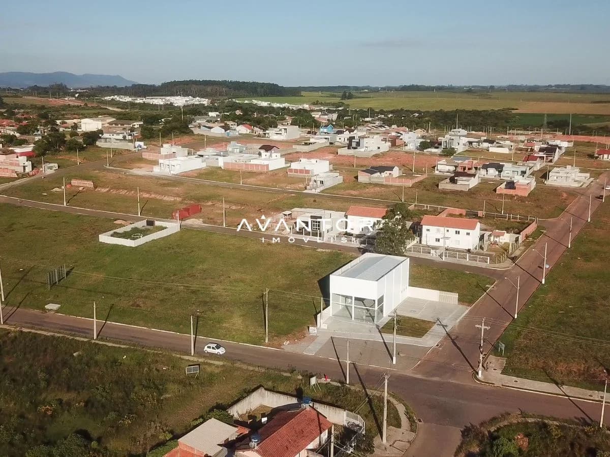 Vista aérea de terreno em condomínio — Terreno à venda em Diácono João Luiz Pozzobon, Santa Maria/RS