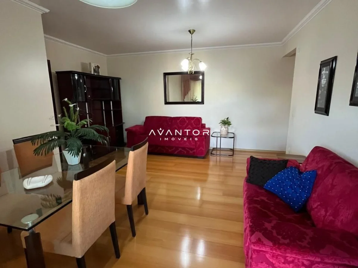 Sala de estar integrada à cozinha — Apartamento com 3 quartos à venda no Verdes Vales, em Menino Jesus, Santa Maria/RS