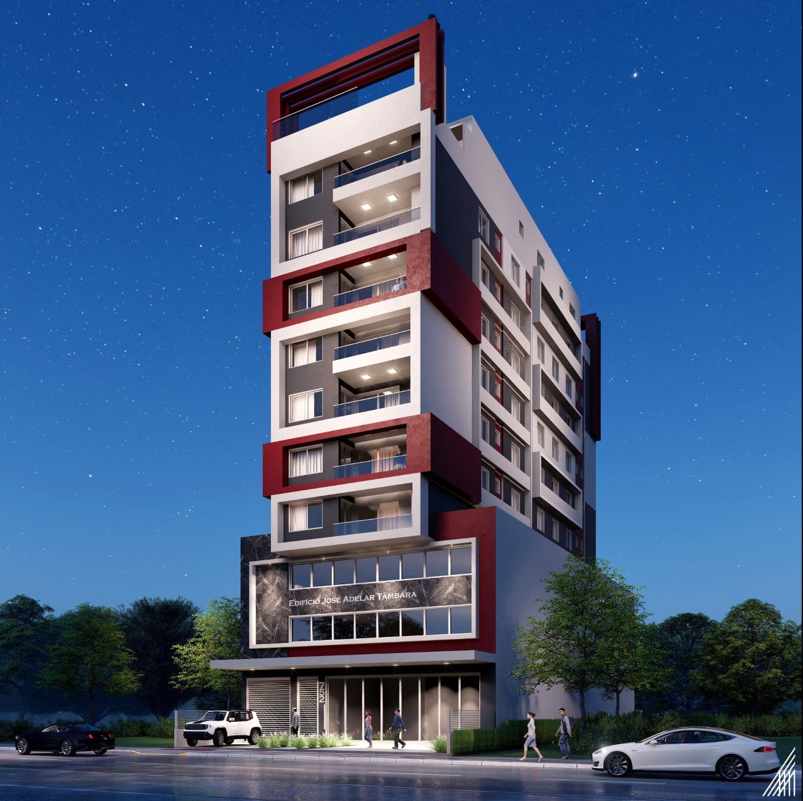 Edificio José Adelar Tâmbara — Bonfim, Santa Maria/RS