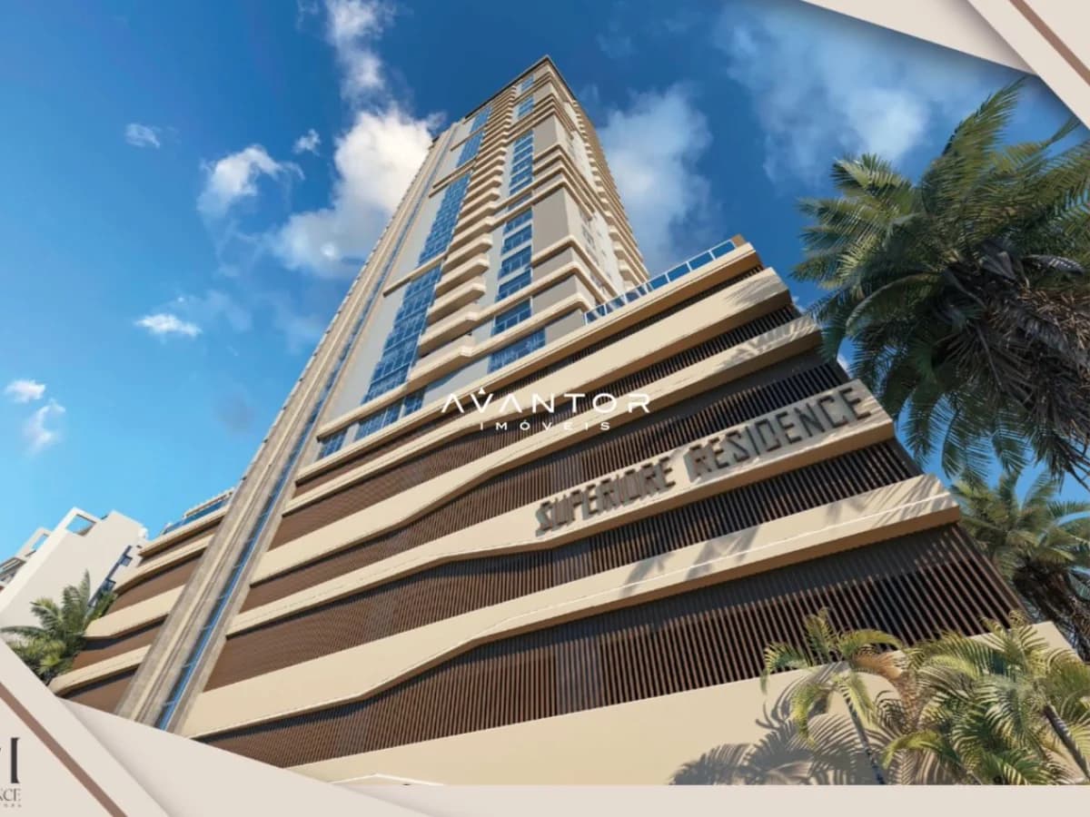 Fachada do edifício residencial — Apartamento com 2 quartos à venda no Superiore Residence, em Viva Park, Porto Belo/SC