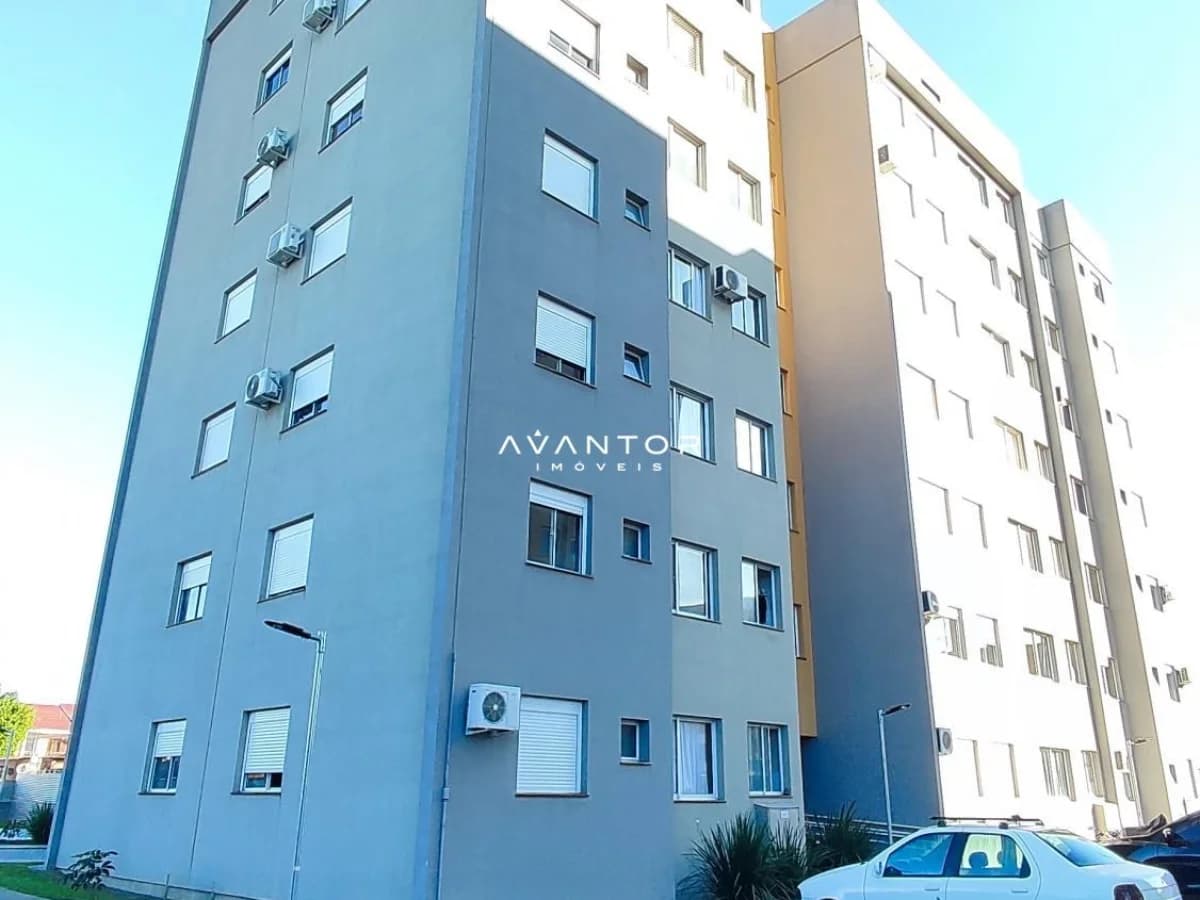 Fachada do prédio residencial — Apartamento com 2 quartos à venda no Residencial La Spezia, em Patronato, Santa Maria/RS