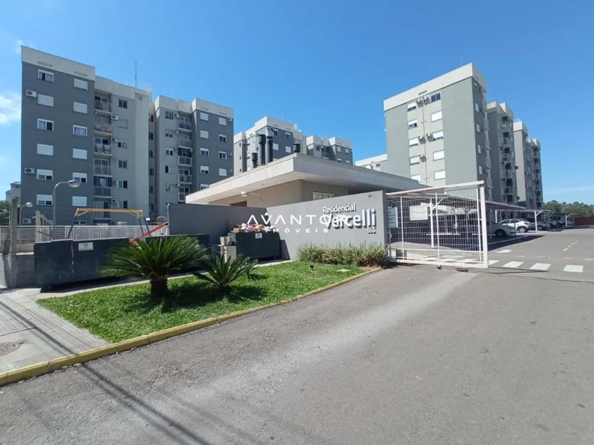 Fachada do empreendimento com prédios — Apartamento com 2 quartos à venda em Nossa Senhora Medianeira, Santa Maria/RS