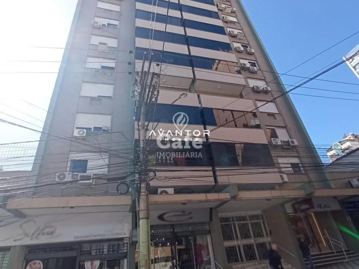 Fachada do edifício — Apartamento com 2 quartos à venda no Edifício Guilherme Kapp, em Centro, Santa Maria/RS
